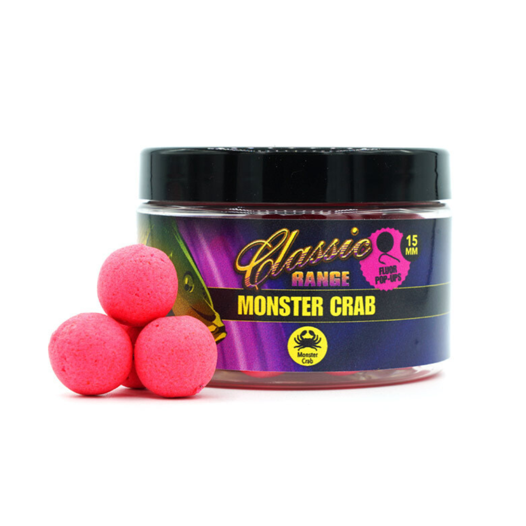 Classic Range Fluor Pop ups – Monster Crab (rose)