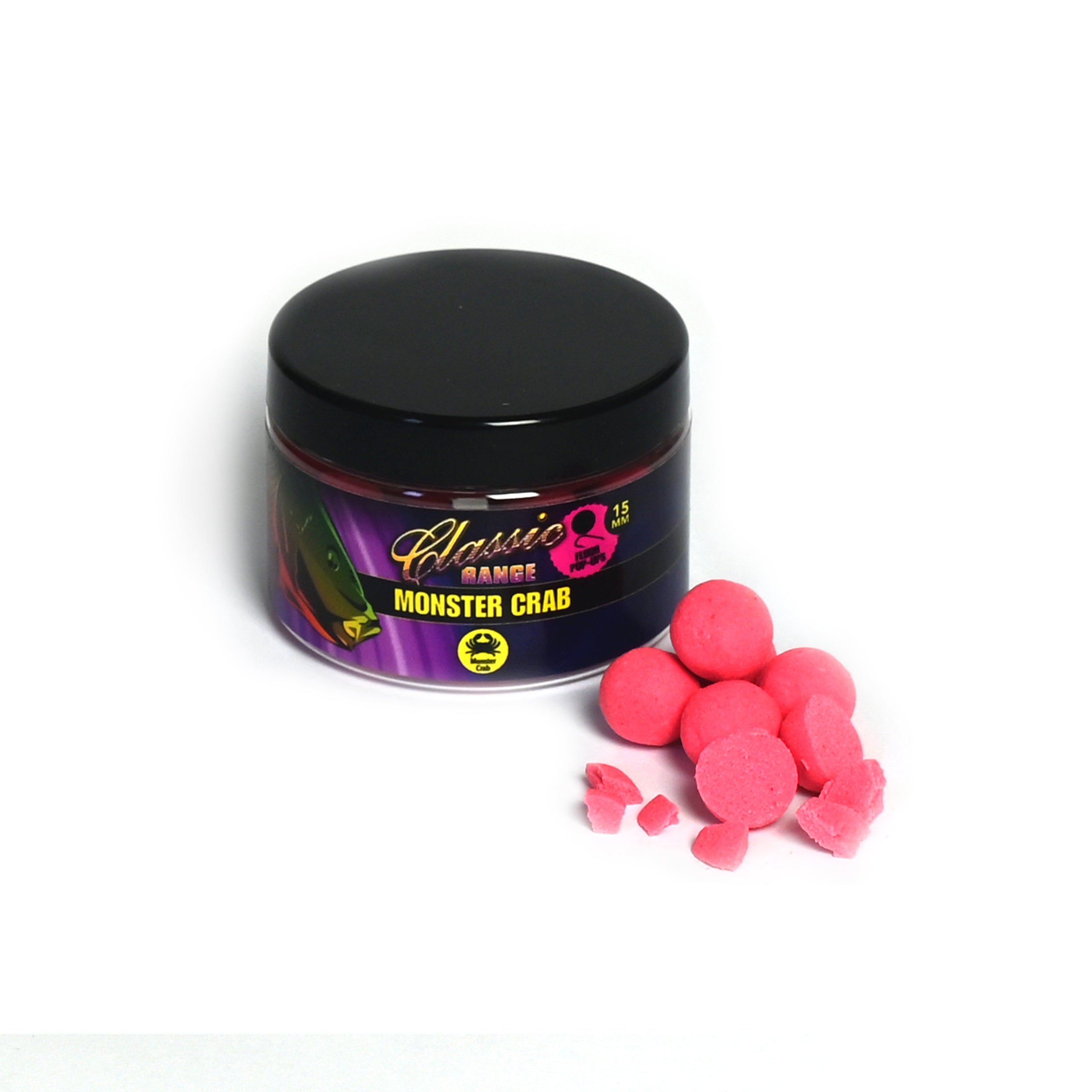 Classic Range Fluor Pop ups – Monster Crab (roze)